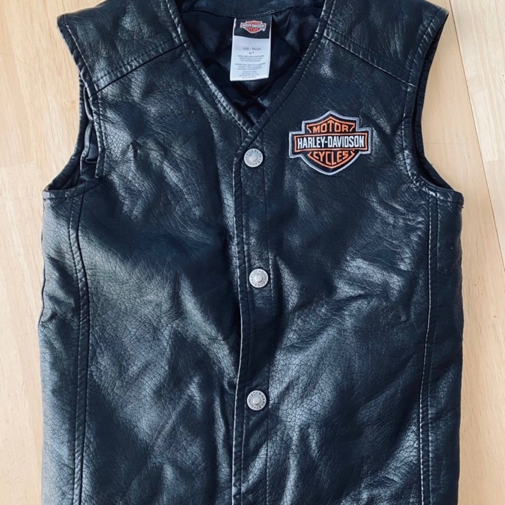 Harley Davidson kids vest